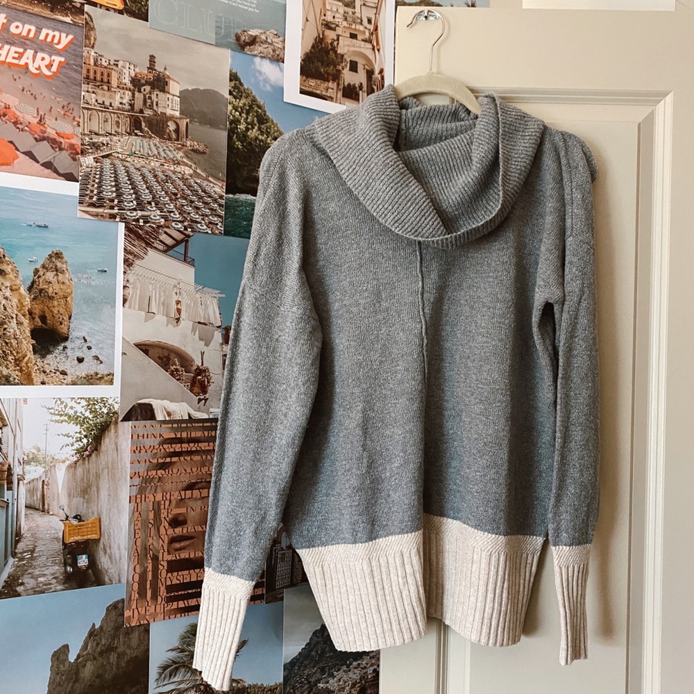 Brand new two toned sweater